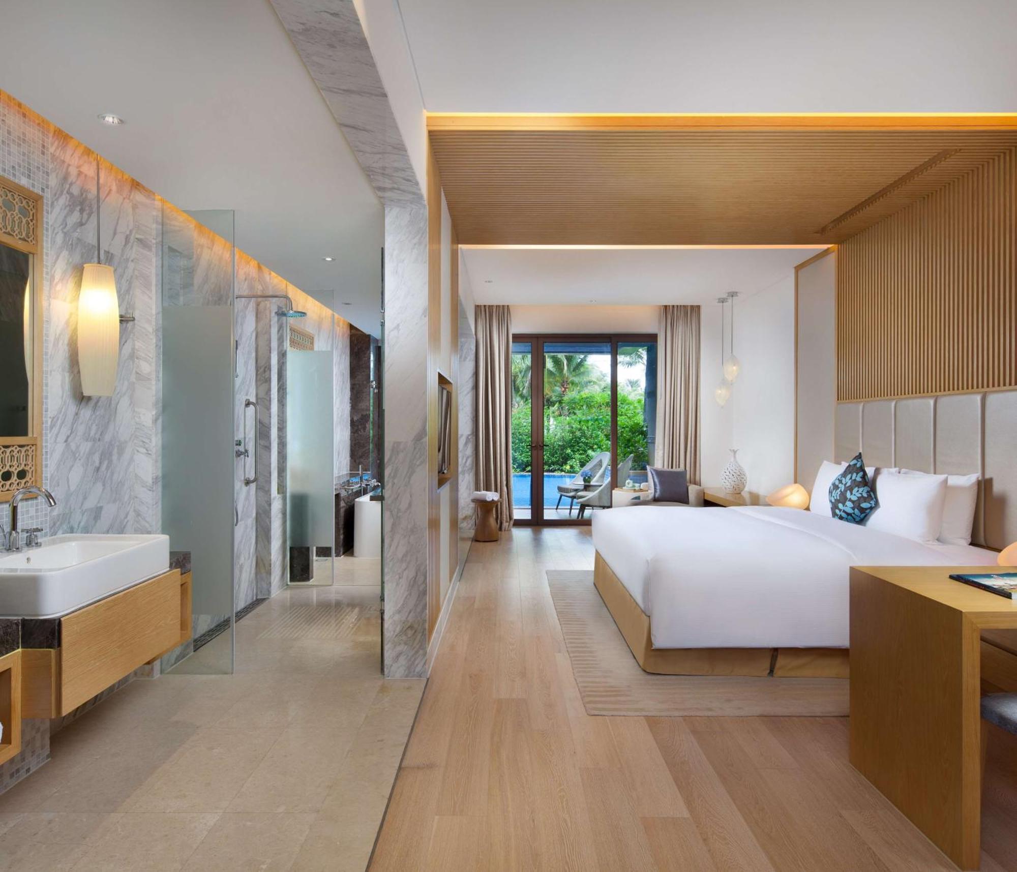 Thousand Cranes Sanya Yazhou Bay Int'L Exchange Centre,Curio By Hilton Exterior foto